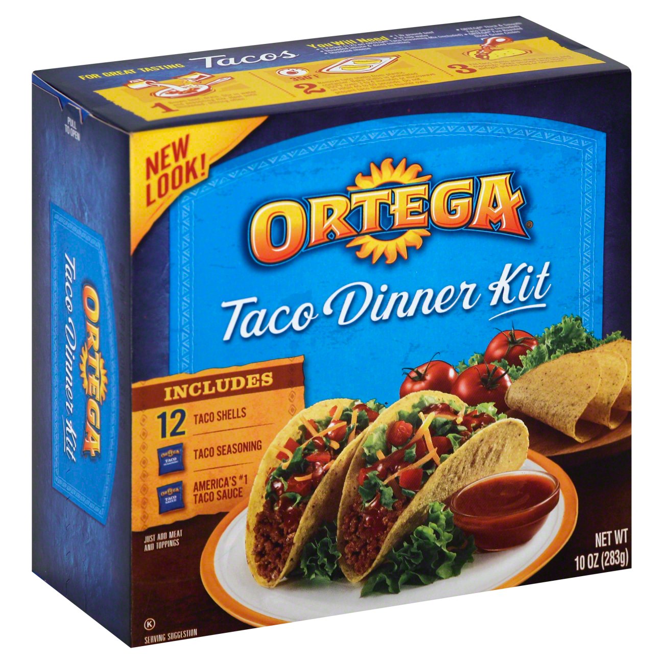 Ortega Taco Dinner Kit Shop Pantry meals at HEB