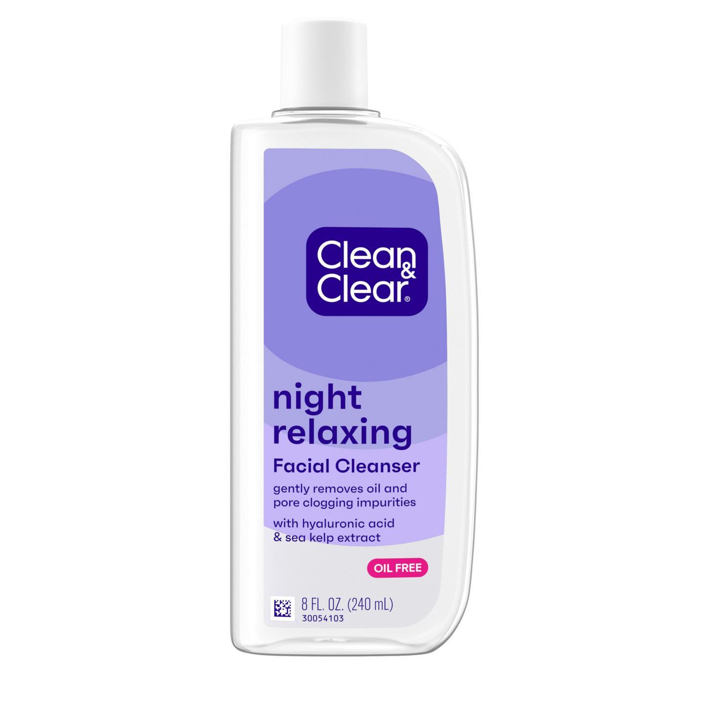 Clean & Clear Night Relaxing Deep Cleaning Face Wash; image 1 of 8
