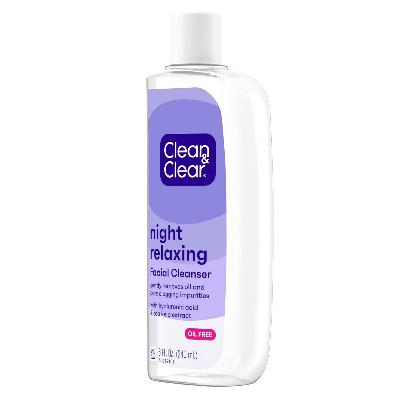Clean & Clear Night Relaxing Deep Cleaning Face Wash; image 6 of 8