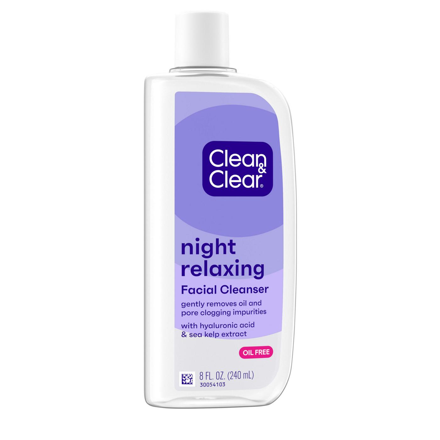 Clean & Clear Night Relaxing Deep Cleaning Face Wash; image 7 of 8