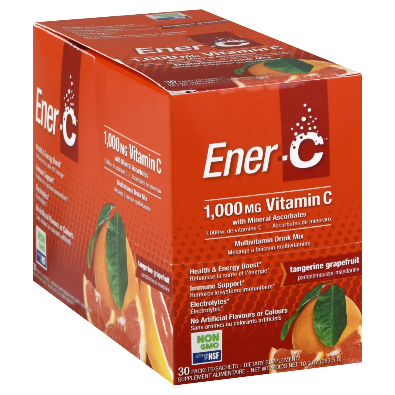 EnerC Tangerine Grapefruit Vitamin C Packets Shop Vitamins AZ at HEB