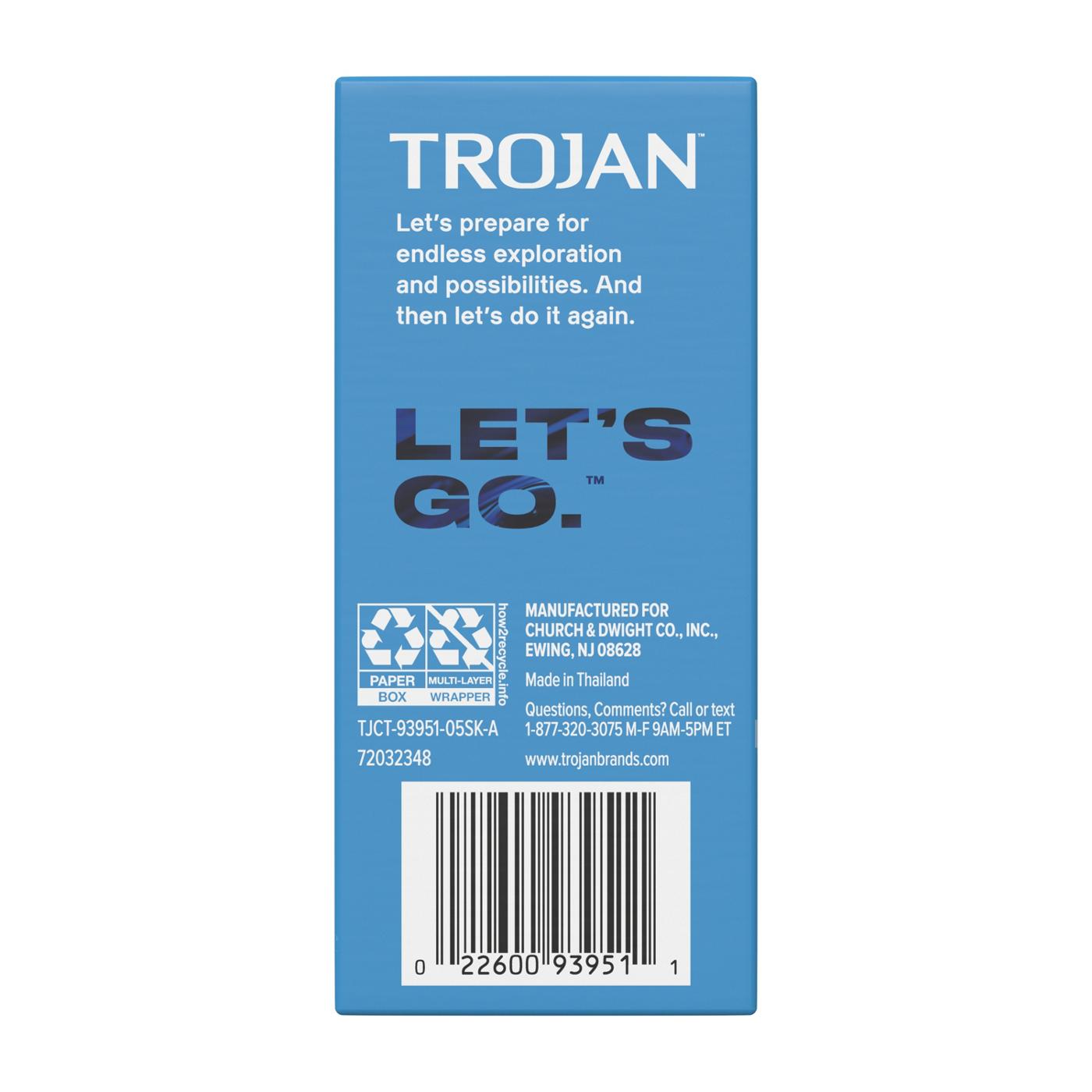 Trojan ENZ Lubricated Condoms; image 3 of 9