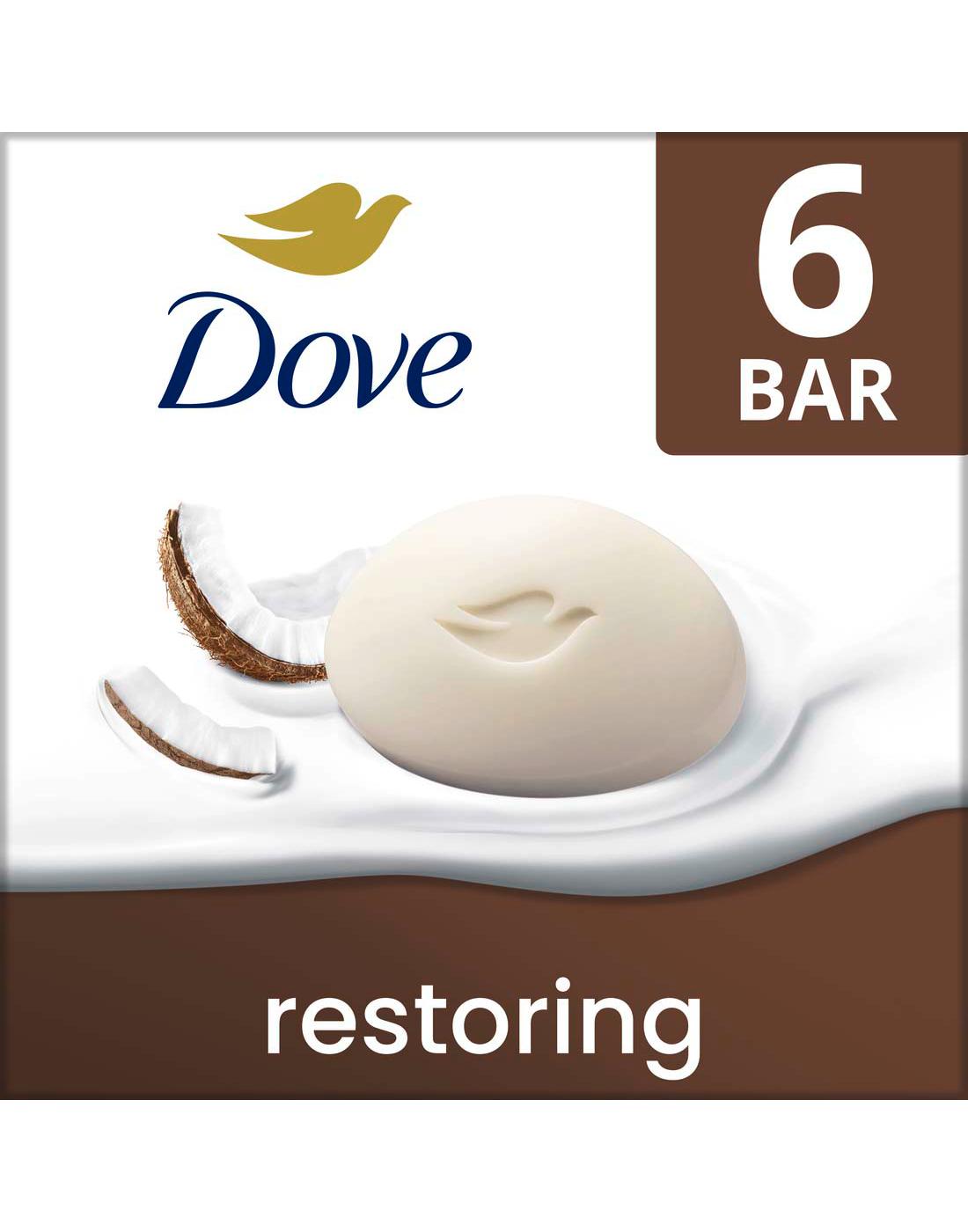 Dove Coconut Milk Beauty Bar; image 2 of 5