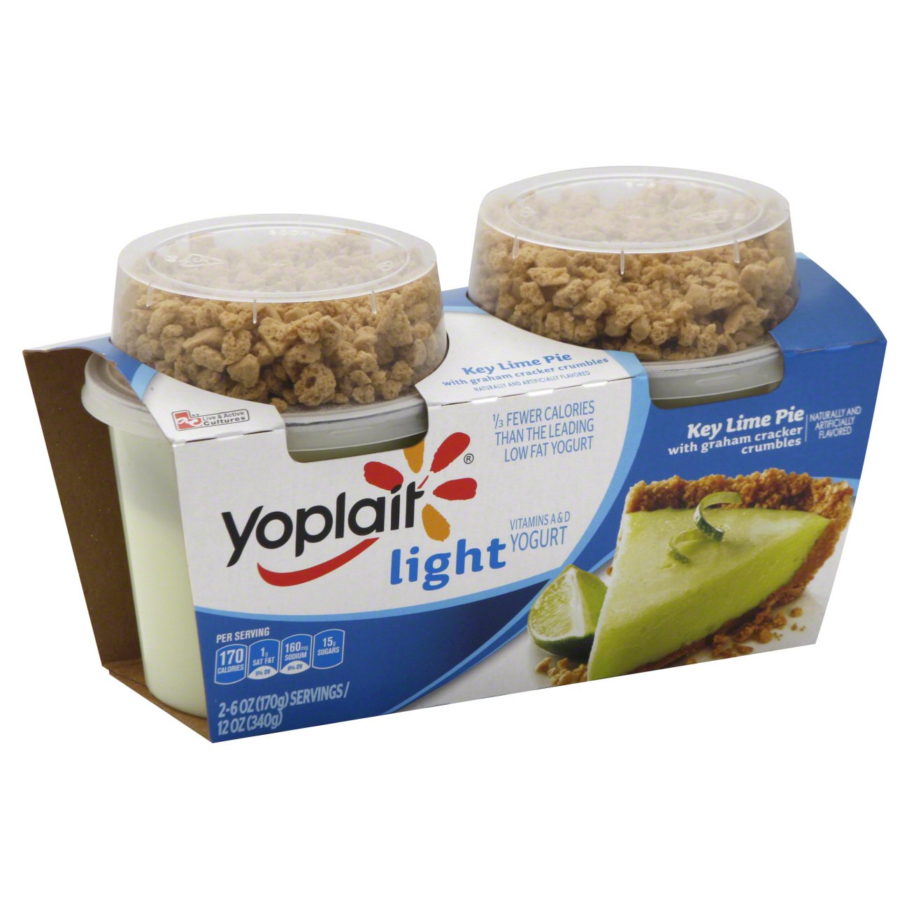 Yoplait Light Key Lime Pie Yogurt With Graham Cracker Crumbles Shop