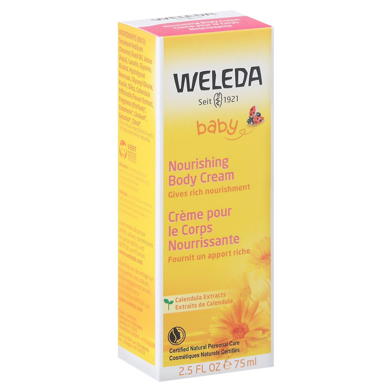 weleda baby calendula body cream