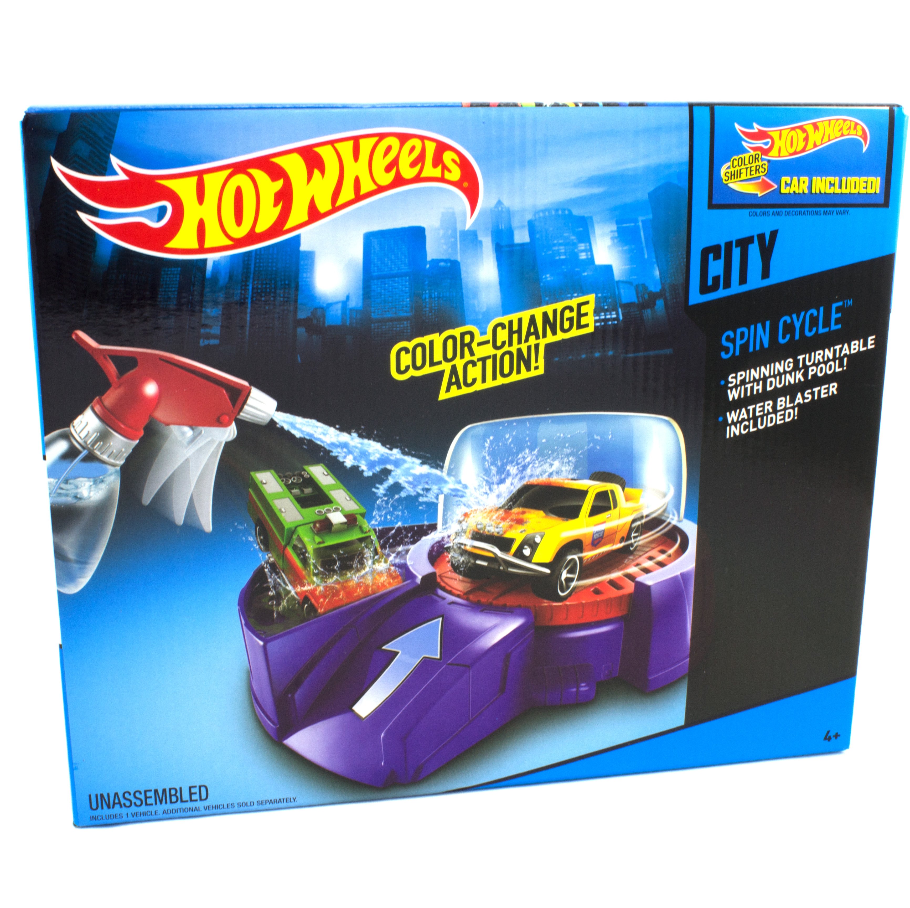 hot wheels color shifters playset