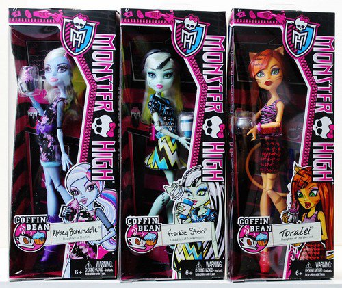 Coffin bean monster high deals