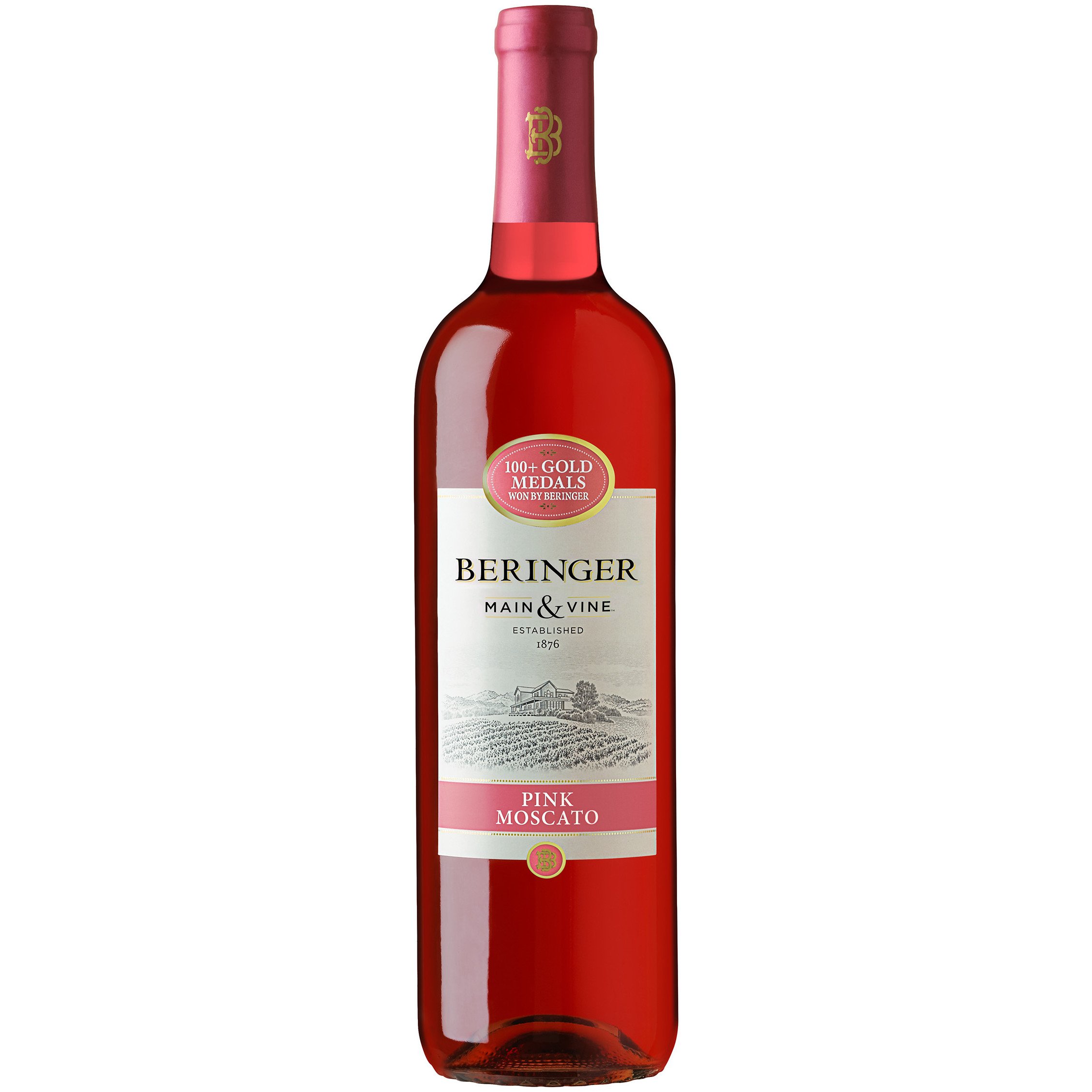 Beringer Pink Moscato - Shop Beer & Wine At H-E-B