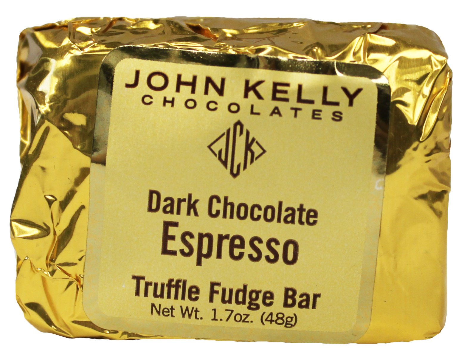 John Kelly Chocolates Dark Chocolate Espresso Truffle Fudge Bar Shop