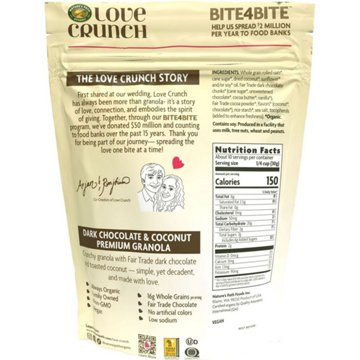 Nature's Path Love Crunch Organic Granola - Dark Chocolate & Coconut