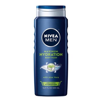 NIVEA Men Maximum Hydration Body Wash, 16.9 oz