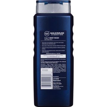 NIVEA Men Maximum Hydration Body Wash, 16.9 oz