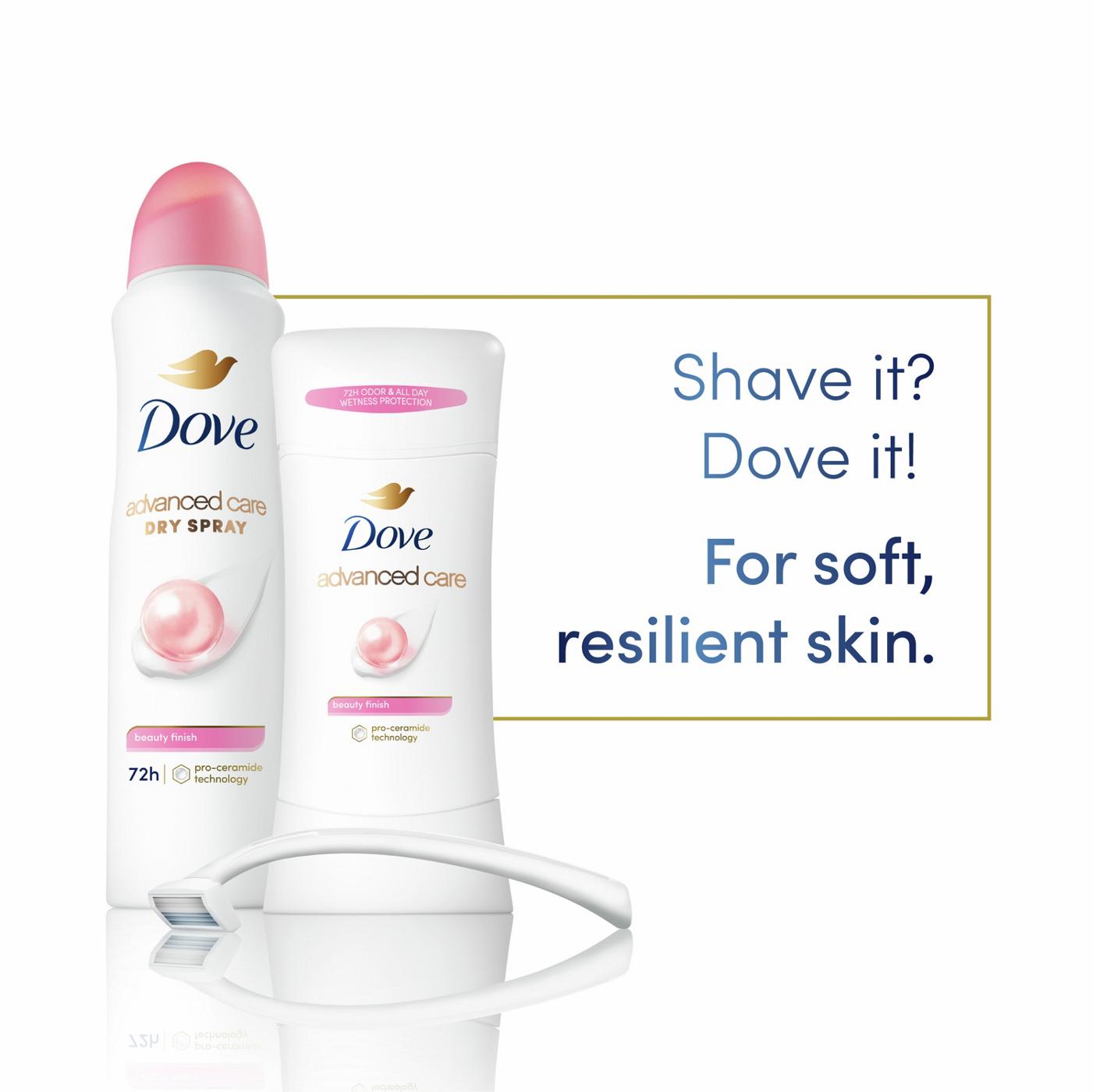 Dove Advanced Care Antiperspirant Deodorant Stick Beauty Finish,; image 7 of 9