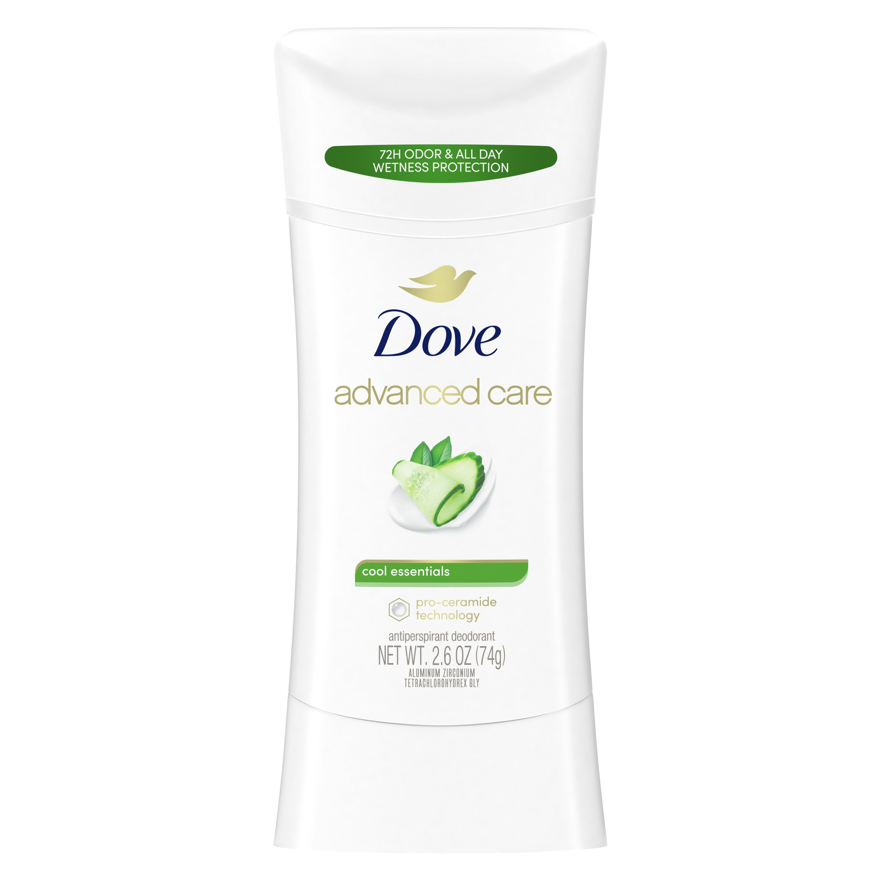 Dove Advanced Care Antiperspirant Deodorant Stick Cool Essentials