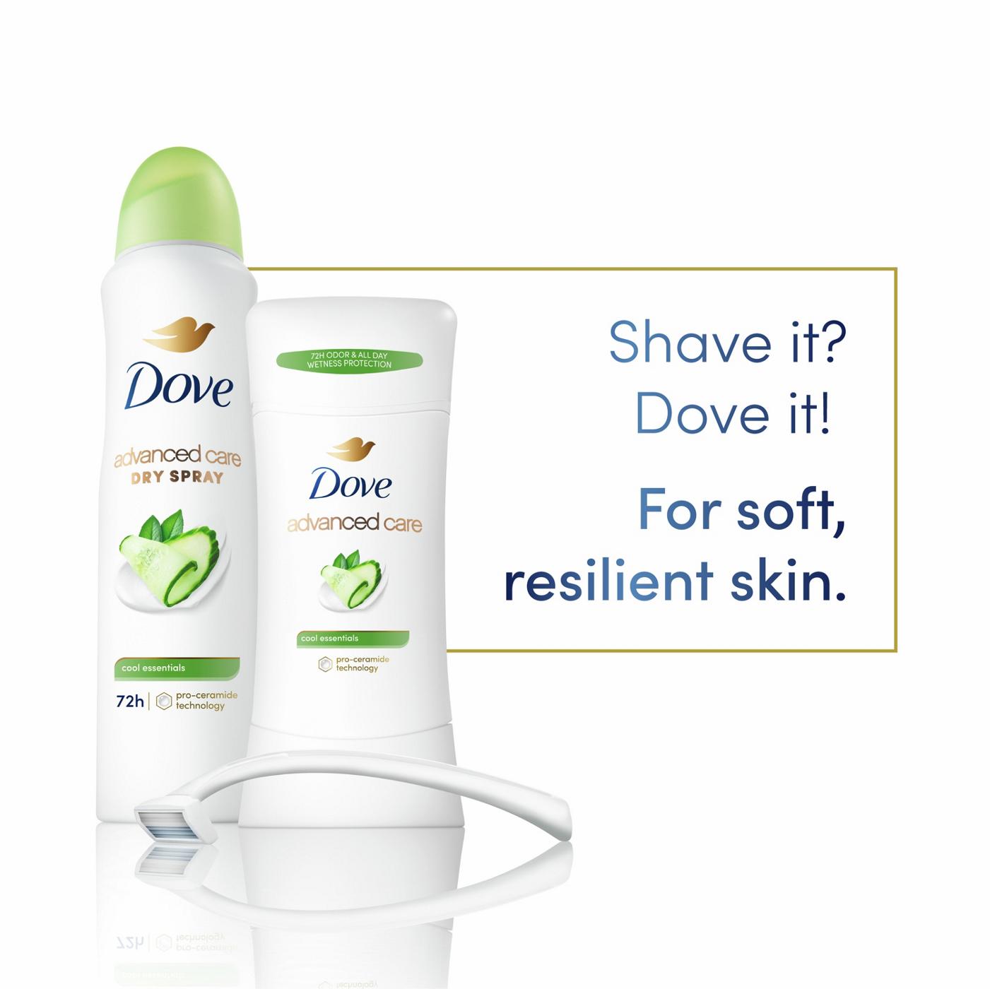 Dove Advanced Care Antiperspirant Deodorant Stick Cool Essentials; image 2 of 9
