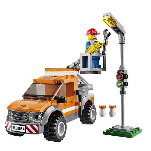 lego city light repair truck
