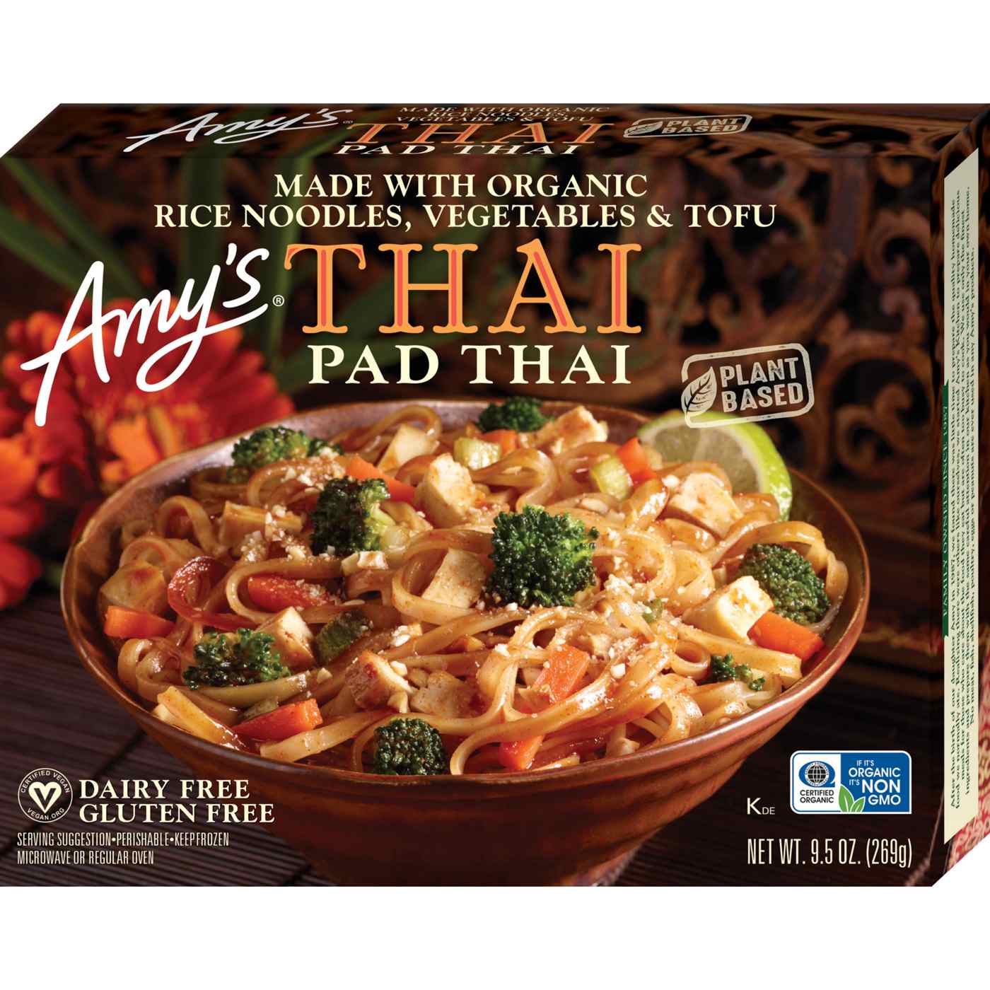 Amy's Dairy Free Gluten Free Pad Thai; image 1 of 12