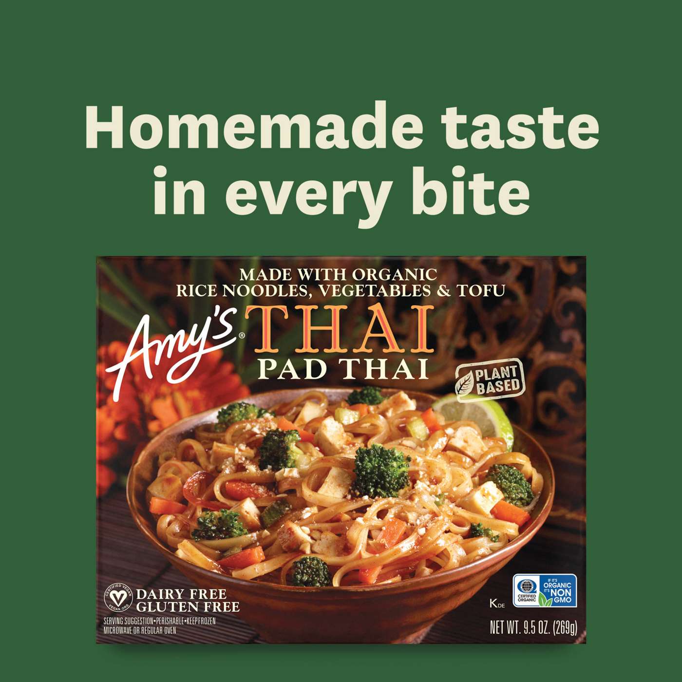 Amy's Dairy Free Gluten Free Pad Thai; image 11 of 12