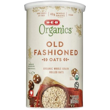 H-E-B Organics Old Fashioned Oats, 18 oz