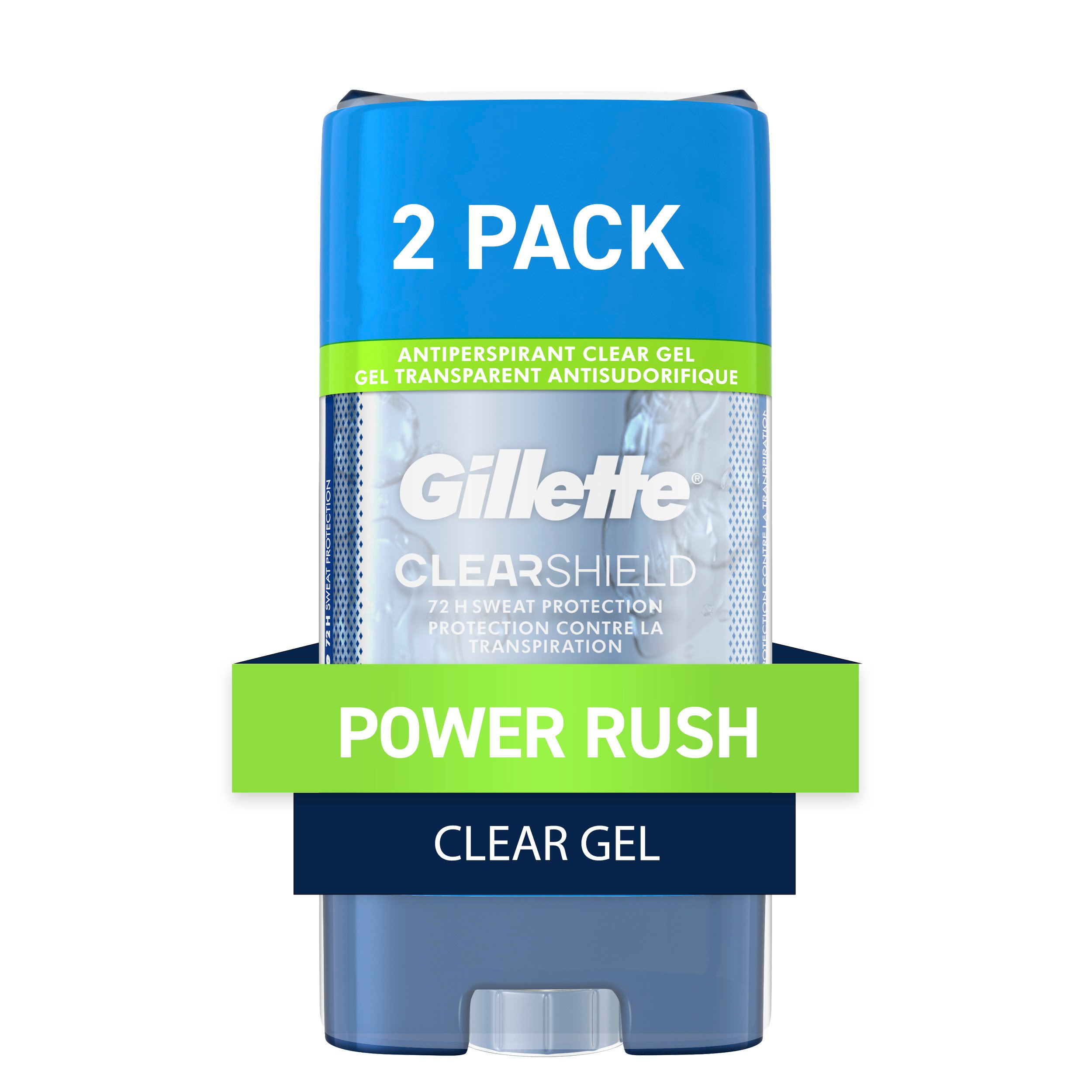 Gillette Clear Shield Gel Antiperspirant Deodorant Power Rush Shop
