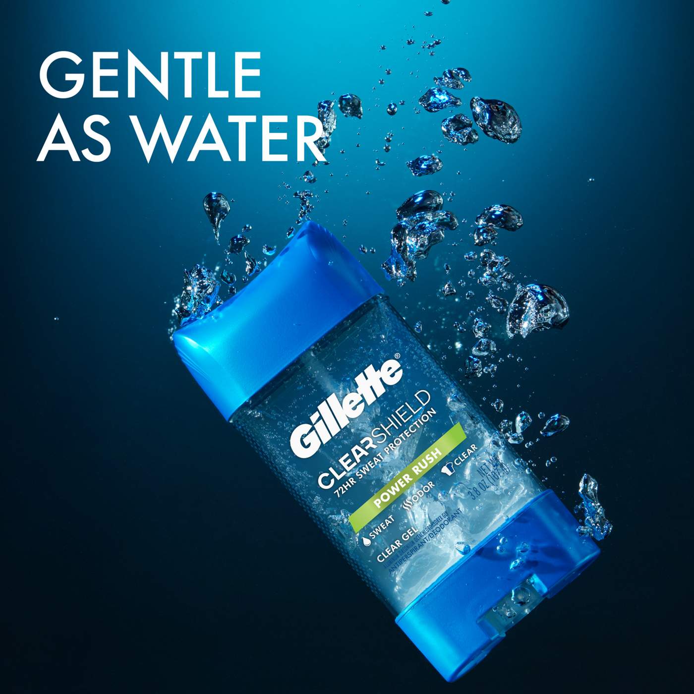 Gillette Clear Shield Gel Antiperspirant Deodorant - Power Rush; image 5 of 8