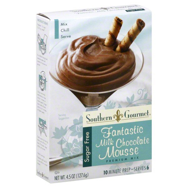 Southern Gourmet Sugar Free Fantastic Milk Chocolate Mousse Premium Mix