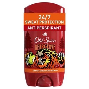Old Spice Antiperspirant & Deodorant for Men, Bearglove, Crisp Orchard