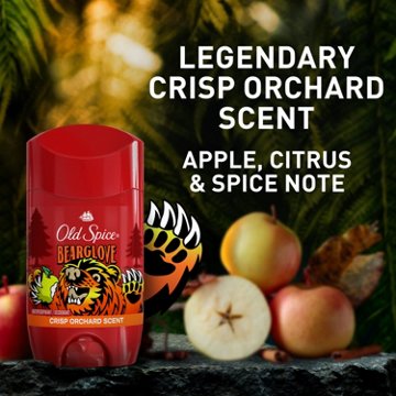 Old Spice Antiperspirant & Deodorant for Men, Bearglove, Crisp Orchard