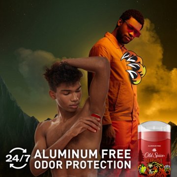 Old Spice Aluminum Free Deodorant for Men, Legendary Fragrance, Bearglove, Crisp Orchard Scent