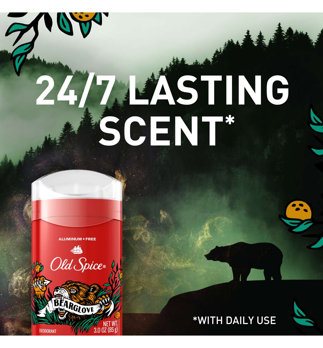 Old Spice Aluminum-Free Deodorant - Bearglove; image 7 of 9