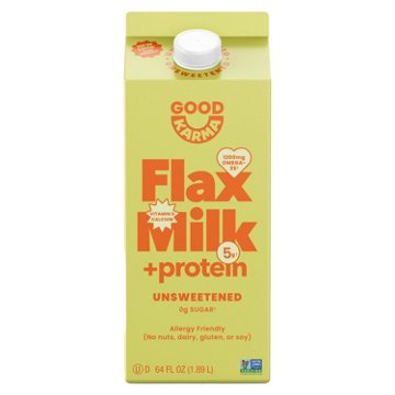 Good Karma Unsweetened 5g Protein Flax Milk