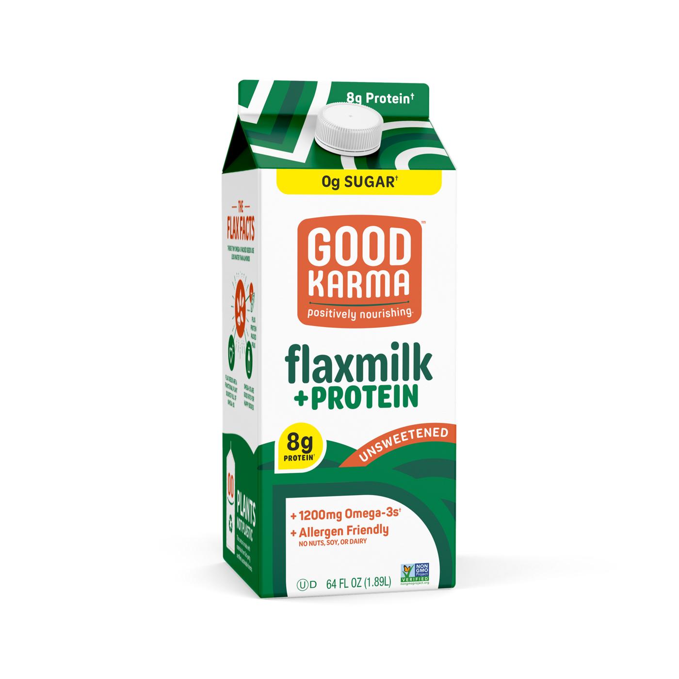 Good Karma Unsweetened + Protein Flax Milk; image 6 of 7