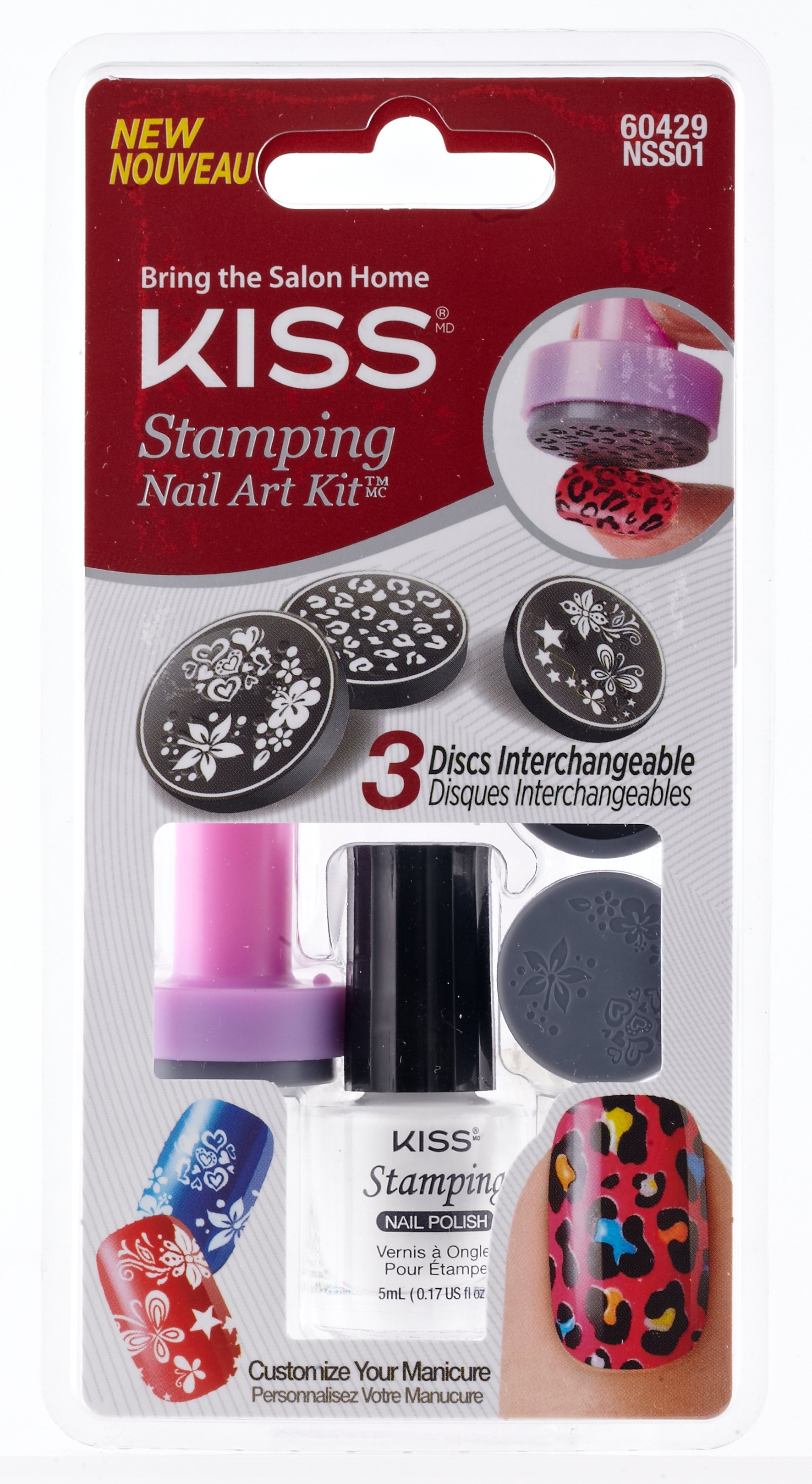 Kiss Tiger Play Stamping Nail Art Kit - Shop Nail Sets At H-E-B