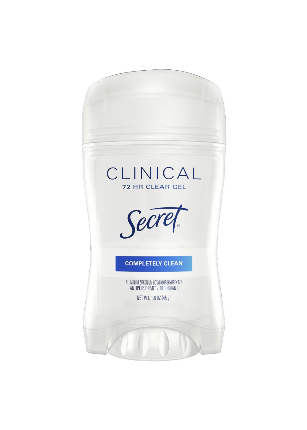 Secret Clinical Strength 72 Hr Gel Antiperspirant Deodorant - Clean; image 7 of 8