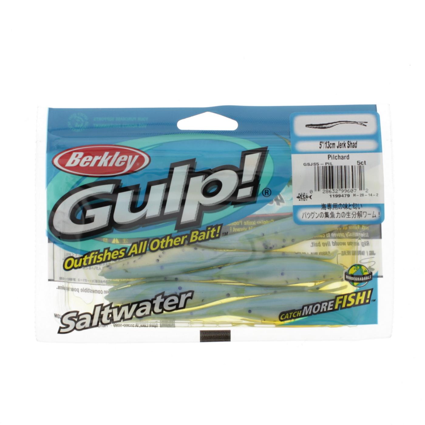 Berkley 5 Inch Gulp Jerk Shad Lure; image 1 of 2