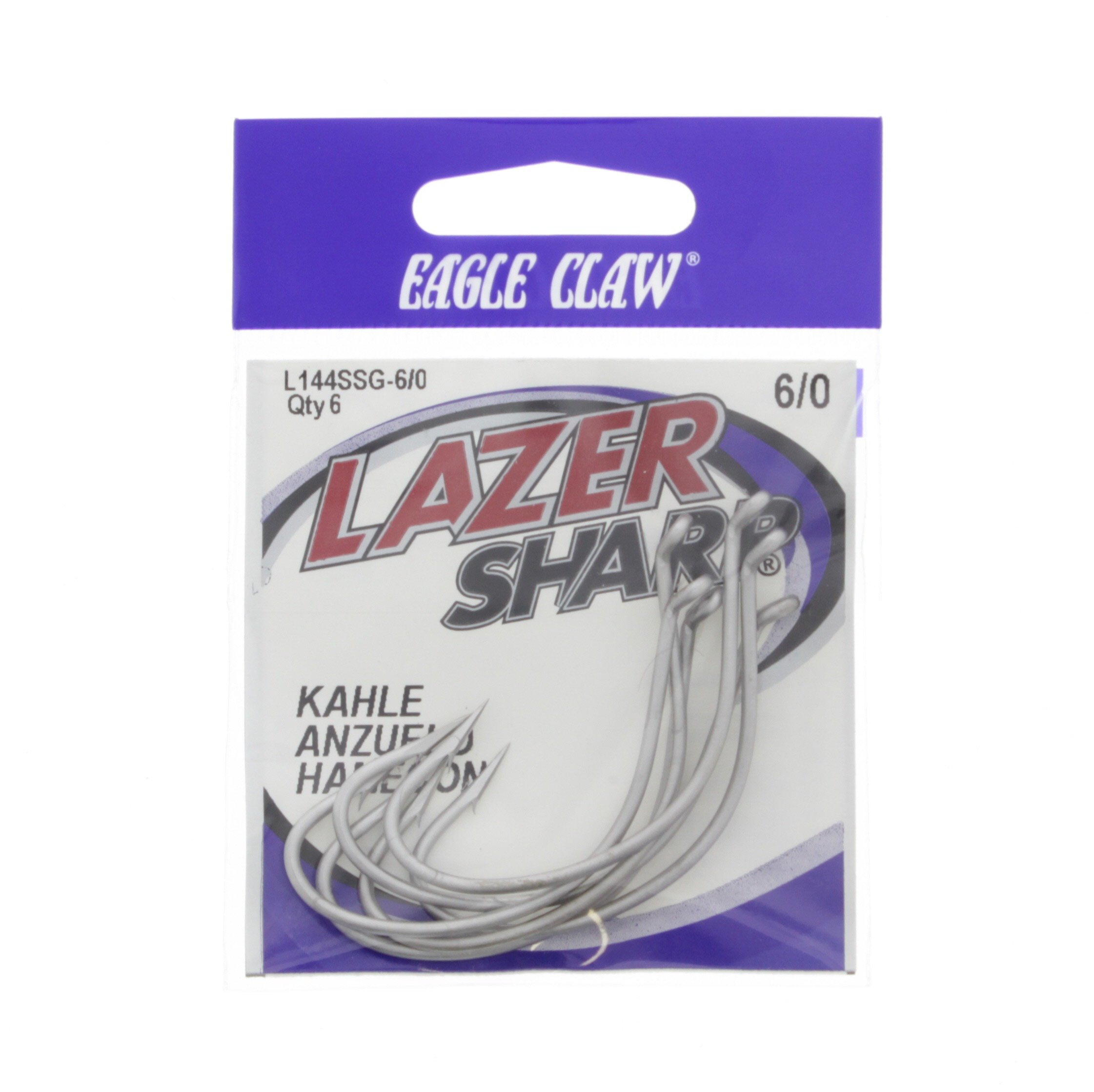 Eagle Claw Lazer Kahle Hook , Size 6/0 Shop Patio & Outdoor at HEB