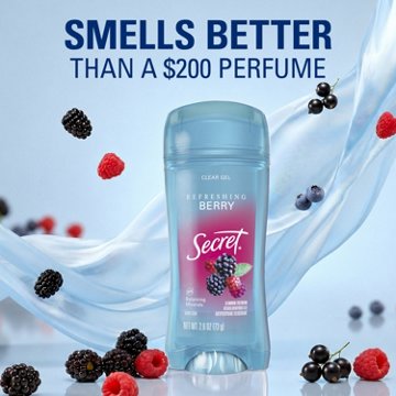 Secret 48 Hr Gel Antiperspirant Deodorant - Berry