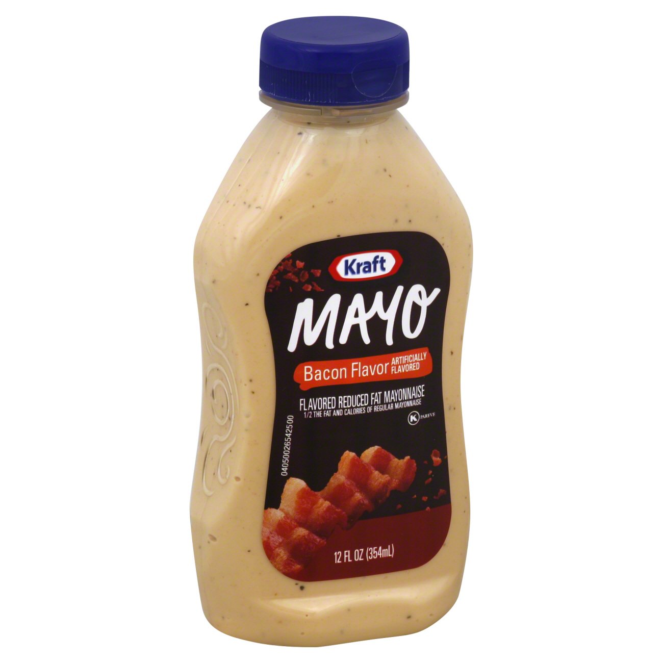 Kraft Mayo Reduced Fat Bacon Flavor Mayonnaise Squeeze Bottle Shop