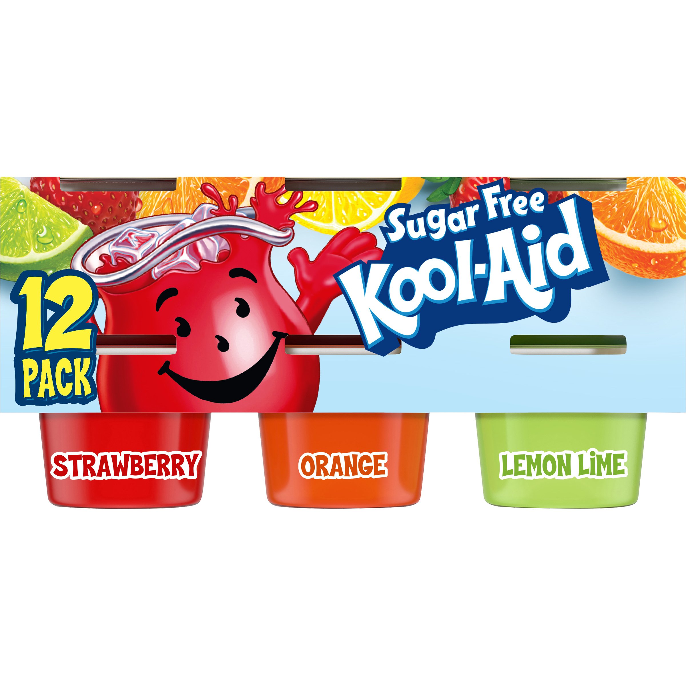 Kool Aid Sugar Free Gelatin Snack Cups Variety Pack Shop Pudding Gelatin At H E B