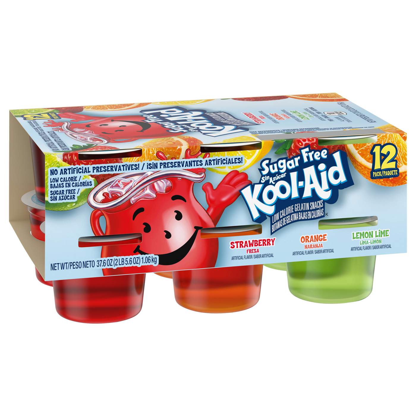 Kool-Aid Sugar Free Gelatin Snack Cups Variety Pack; image 2 of 2