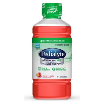 Pedialyte AdvancedCare Electrolyte Solution - Cherry Punch, 33.8 oz
