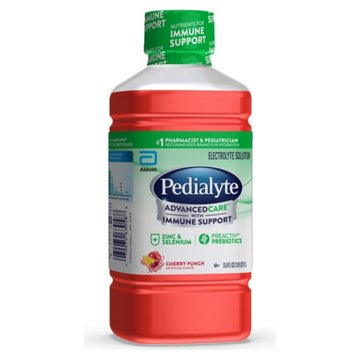 Pedialyte AdvancedCare Electrolyte Solution - Cherry Punch, 33.8 oz