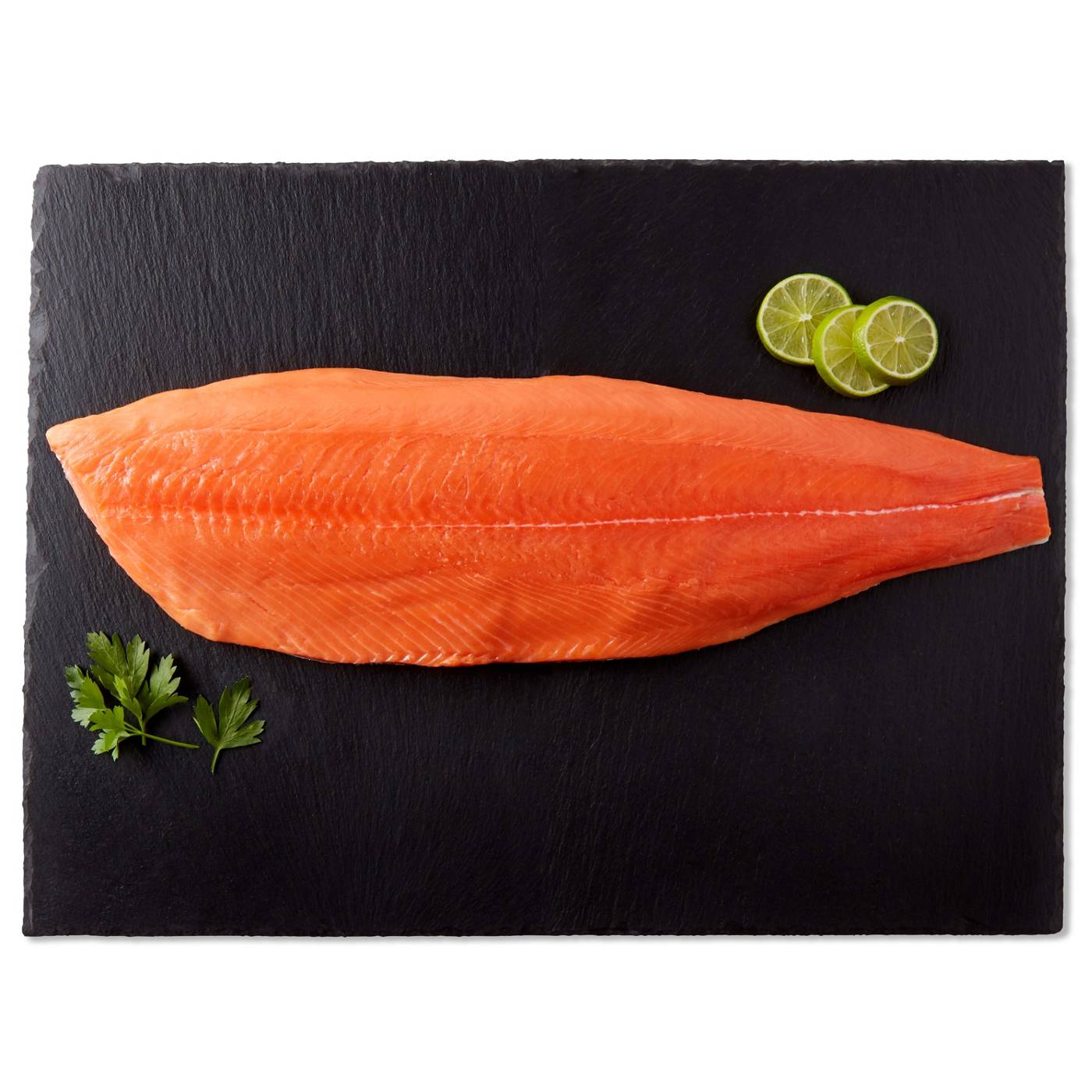 H-E-B Wild Caught Columbia River King Salmon Fillet; image 1 of 3