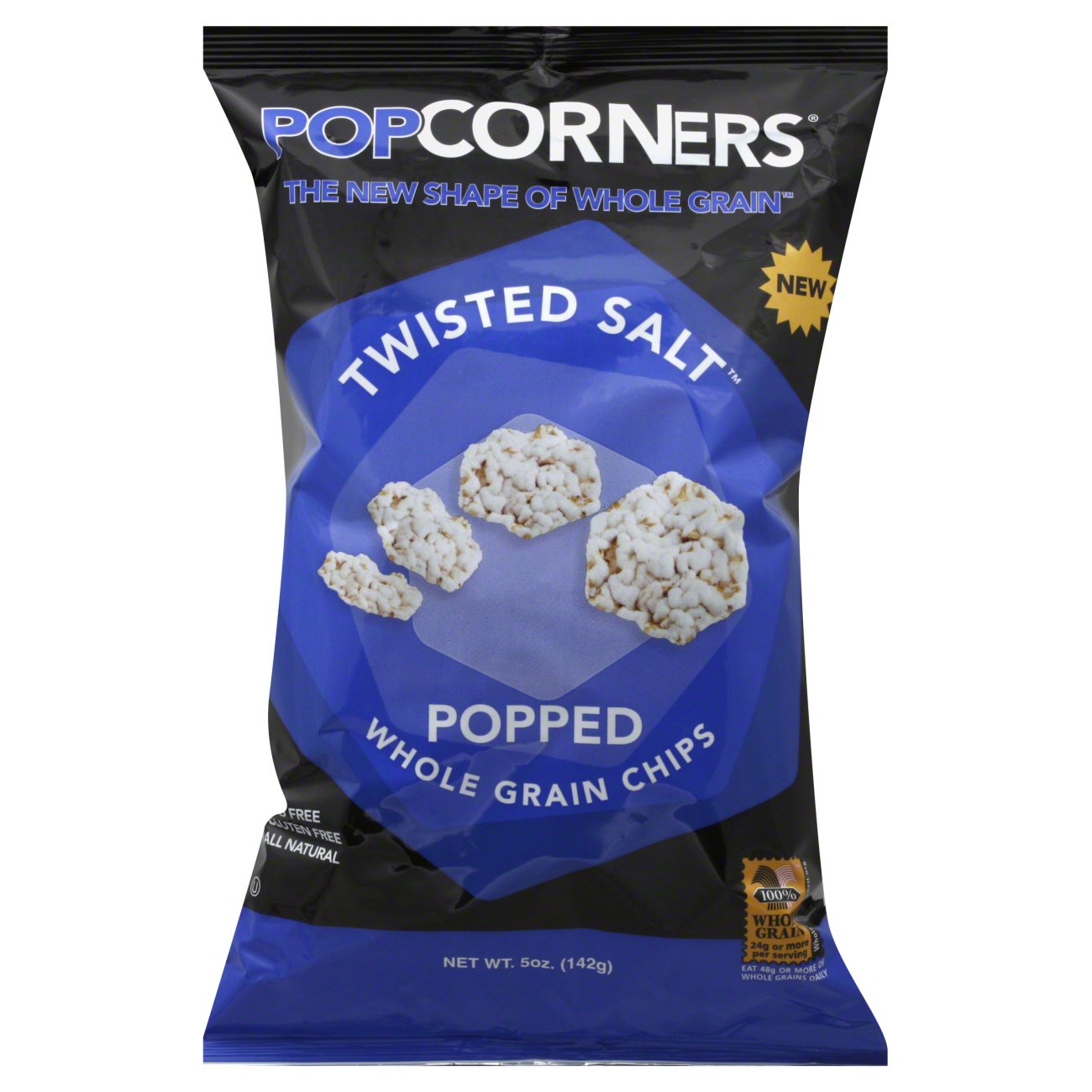PopCorners Twisted Salted Popped Whole Grain Chips Shop Chips at HEB