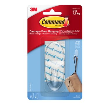 Command Large Hook - Clear