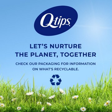 Q-tips Precision Tips Cotton Swabs, 170 ct