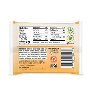 Daiya Dairy Free Sliced Cheddar Cheese