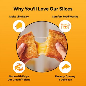 Daiya Dairy Free Sliced Cheddar Cheese