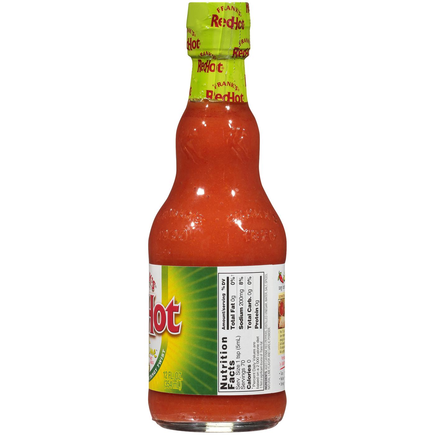 Frank's RedHot Chili 'n Lime Sauce; image 6 of 9