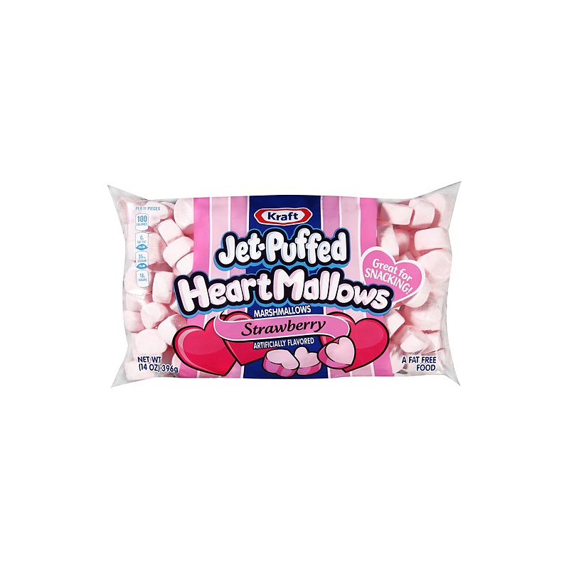 Strawberry Marshmallow Hearts • baste cut fold